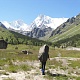 01 - В долине р. Тютюсу (видны вершины Джайлык и Тютюбаши)